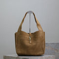 Borsa hobo borsa shopping Bea in pelle scamosciata SAINT LAURENT