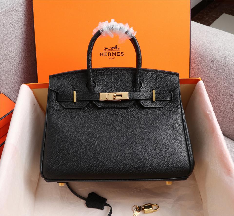 Hermès in platino da 25 cm