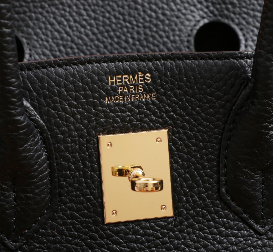 Hermès in platino da 25 cm