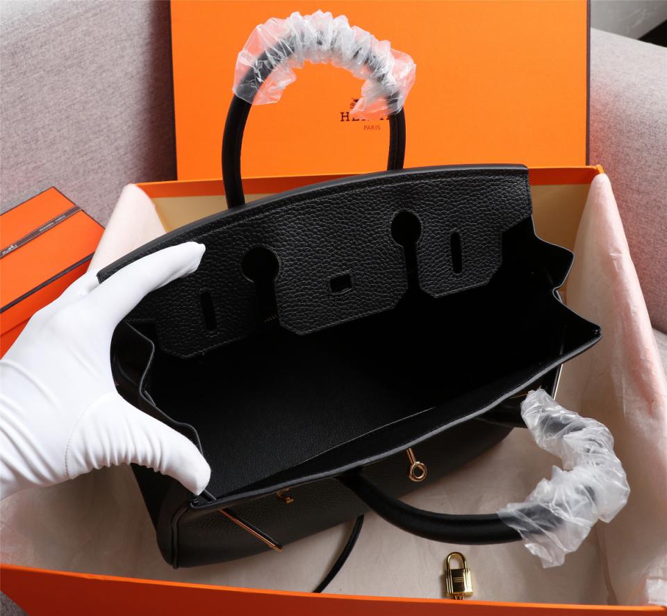 Hermès in platino da 25 cm
