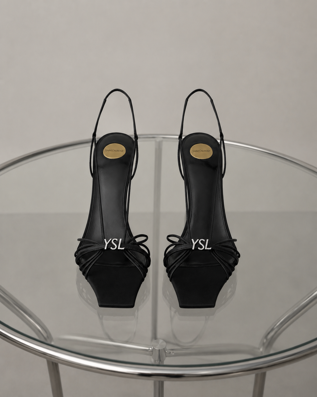 Sandali YSL in pelle