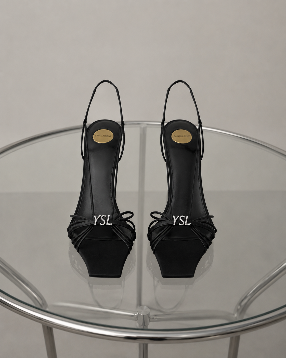 Sandali YSL in pelle