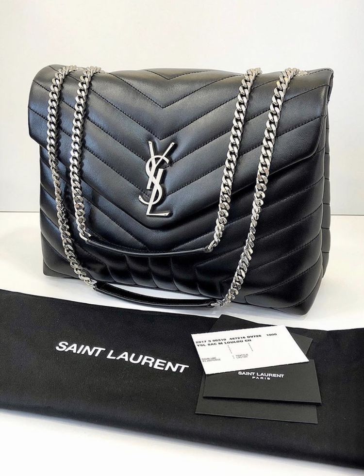 YSL BORSA LOULOU MEDIA