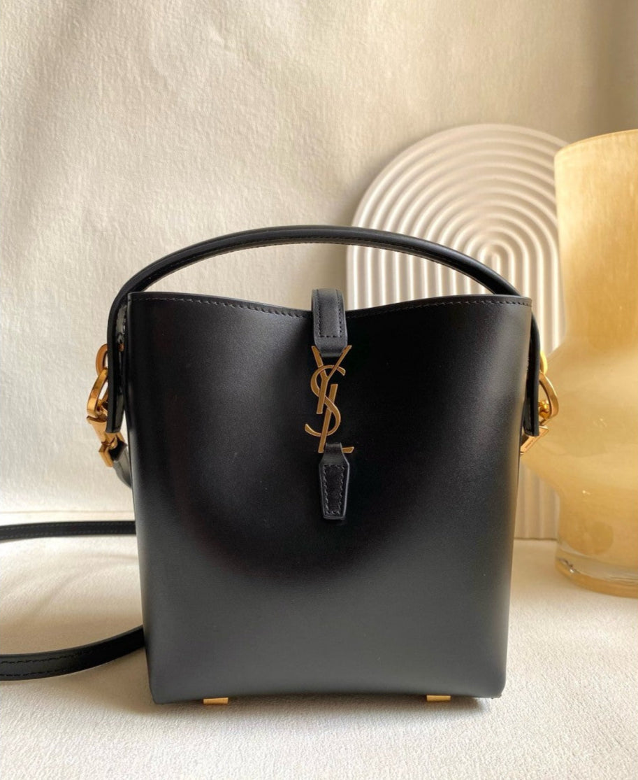 SAINT LAURENT MINI IN SHINY LEATHER